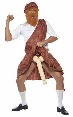 Smiffys All Themes Adult Well Hung Highlander Stag Costume