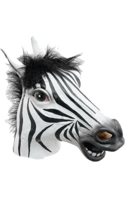 Bristol Novelty All Themes Zebra Facepiece