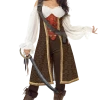 Smiffys All Themes Ladies High Seas Pirate Wench Costume 1 Smiffys All Themes Ladies High Seas Pirate Wench Costume