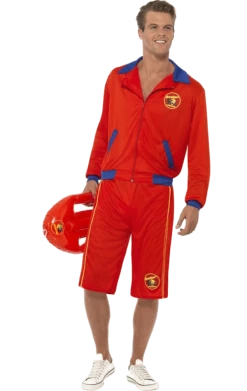 Smiffys Mens Baywatch Costume