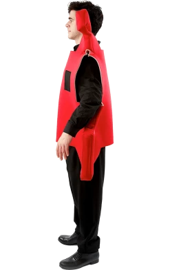 Orion Costumes Mens Costumes Adult Red Space Invader Costume