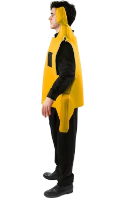 Orion Costumes Mens Costumes Adult Yellow Space Invader Costume