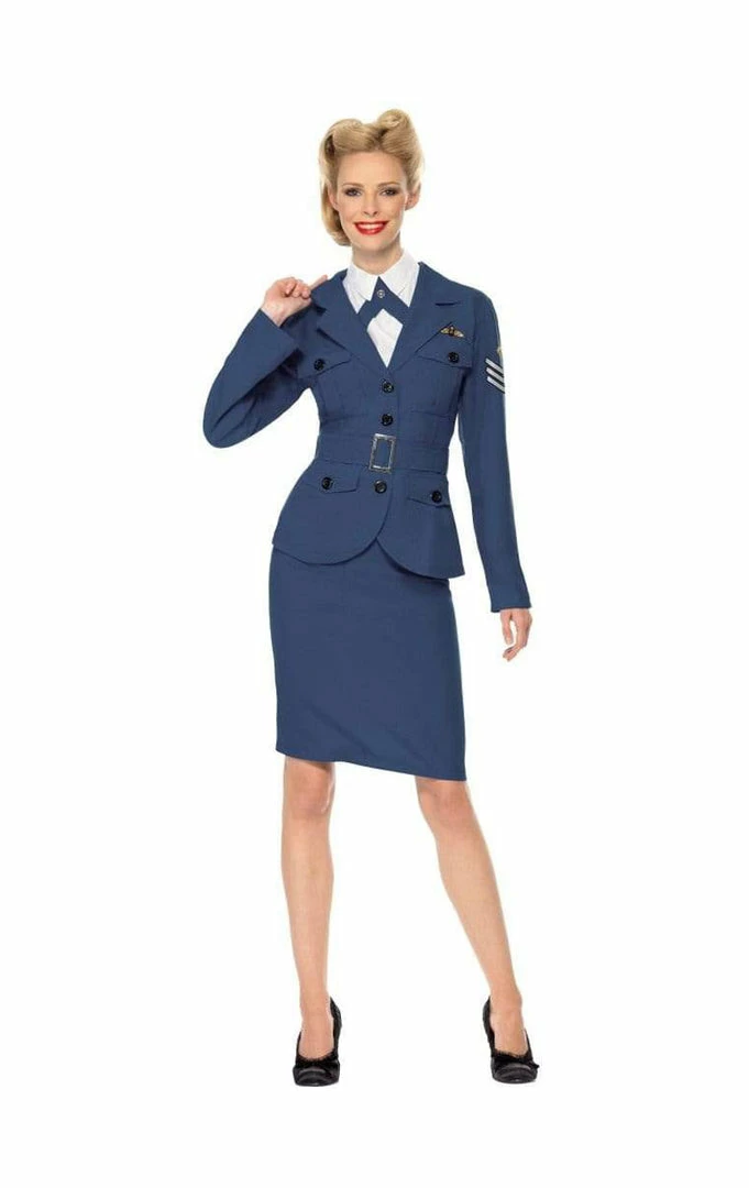 Smiffys All Themes Womens WWII Air Force Uniform 6 Smiffys All Themes Womens WWII Air Force Uniform
