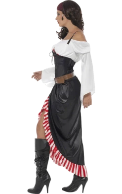 Smiffys All Themes Womens Sultry Pirate Lady Costume