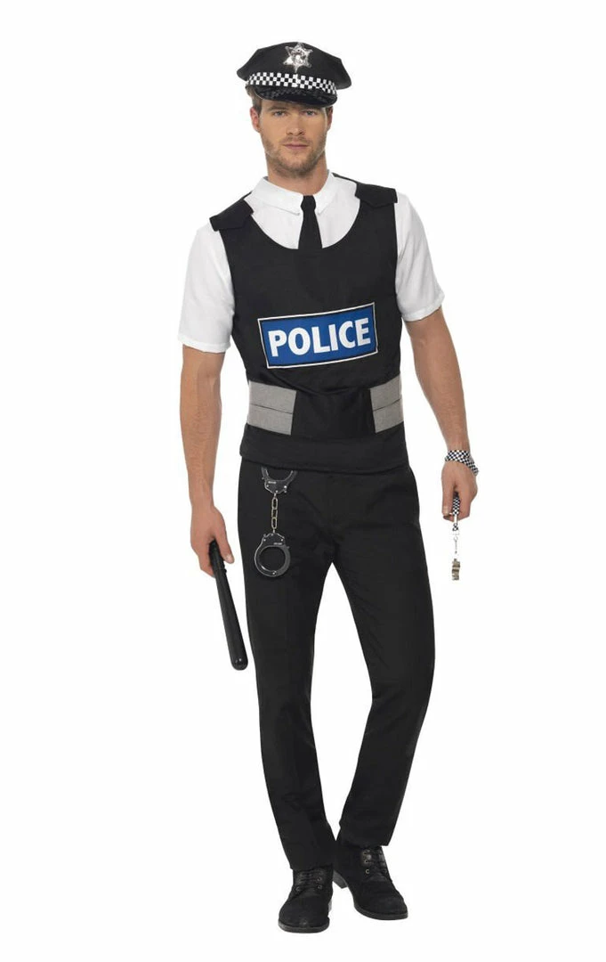 Smiffys Policeman Instant Kit 3 Smiffys Policeman Instant Kit