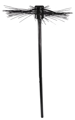 Bristol Novelty Black Chimney Accessory Brush