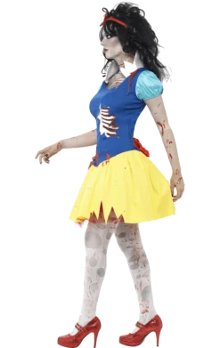 Smiffys All Themes Zombie Snow White Costume