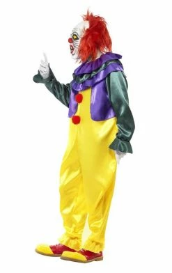 Smiffys Mens Creepy Pennywise Clown Costume All Themes