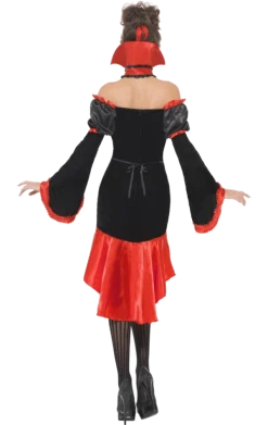 Smiffys Fever Boudoir Vampiress Costume All Themes