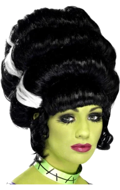 Smiffys Womens Bride Of Frankenstein Wig
