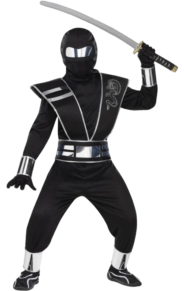 Palmer Child Mirror Ninja Costume 3 Palmer Child Mirror Ninja Costume