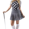 Orion Costumes Womens Costumes Womens Black Golfer Costume