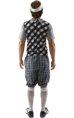 Orion Costumes Mens Black Pub Golf Costume