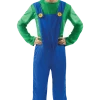 Orion Costumes Mens Costumes Mens Luigi Super Mario Costume