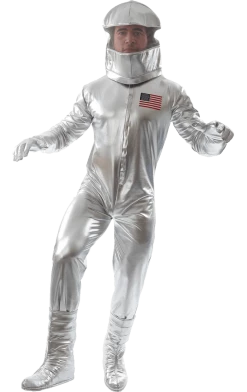 Orion Costumes Mens Costumes Mens Silver Astronaut Costume