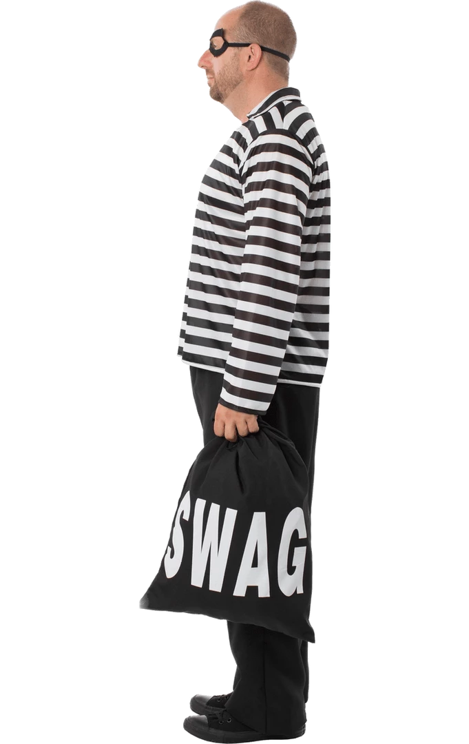 Orion Costumes Mens Costumes Adult Burglar Bill Costume 4 Orion Costumes Mens Costumes Adult Burglar Bill Costume