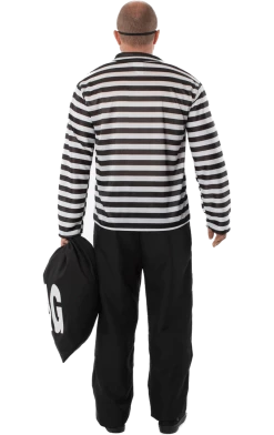Orion Costumes Mens Costumes Adult Burglar Bill Costume 7 Orion Costumes Mens Costumes Adult Burglar Bill Costume