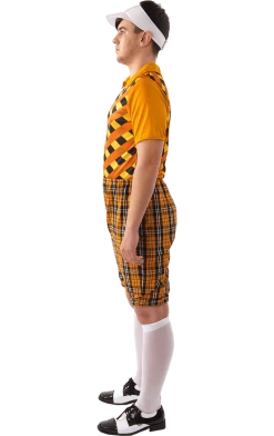 Orion Costumes Mens Orange Pub Golf Costume