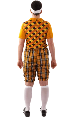 Orion Costumes Mens Orange Pub Golf Costume