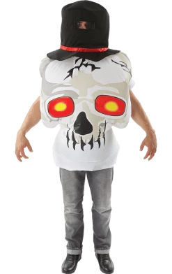Orion Costumes Inflatable Skull Halloween Costume All Themes