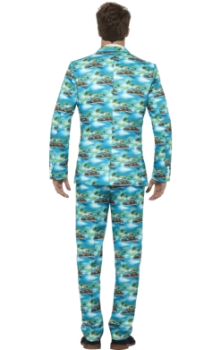 Smiffys All Themes Aloha Patterned Stand Out Suit