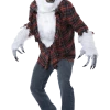 California Costumes White Lycan Ani-Motion Facepiece Costume
