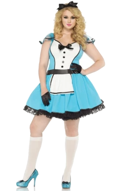 Morris Costumes Leg Avenue Story Book Alice Costume All Themes