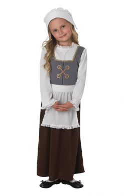Rubies Child Tudor Maid Costume
