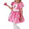 Rubies Child Deluxe Minnie Pink Cupcake Dress All Themes
