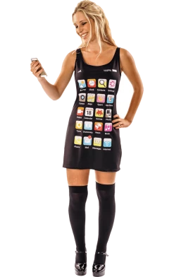 Orion Costumes Adult Mobile Phone Dress