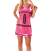 Orion Costumes Womens Pink Crayon Costume All Themes