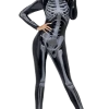 Smiffys Womens Fever Skeleton Halloween Costume