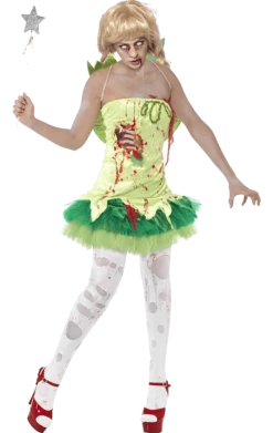 Smiffys Adult Zombie Fairy Costume