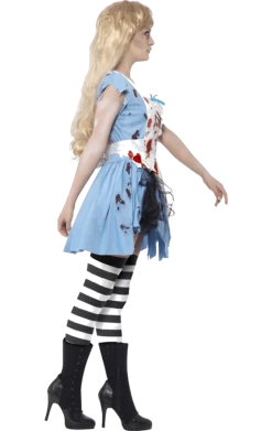 Smiffys Adult Zombie Alice In Wonderland Costume All Themes