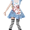 Smiffys Adult Zombie Alice In Wonderland Costume All Themes