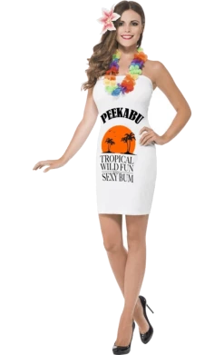 Smiffys Adult Peekabu Caribbean Fun Costume All Themes