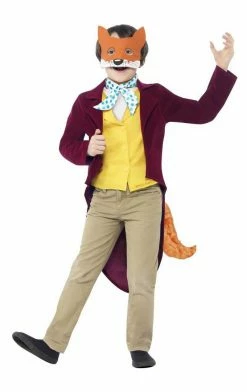 Smiffys All Themes Kids Roald Dahl Fantastic Mr Fox Costume