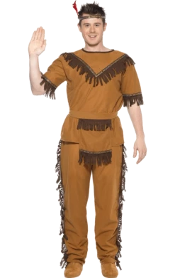 Smiffys All Themes Indian Brave Costume