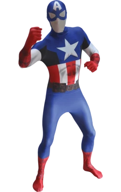 Body Republic All Themes Captain America Morphsuit