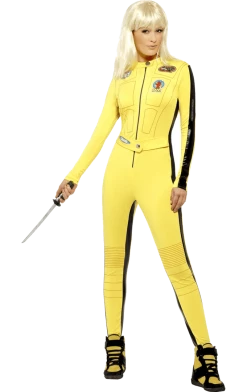Smiffys All Themes Official Adult Kill Bill Uma Thurman Costume