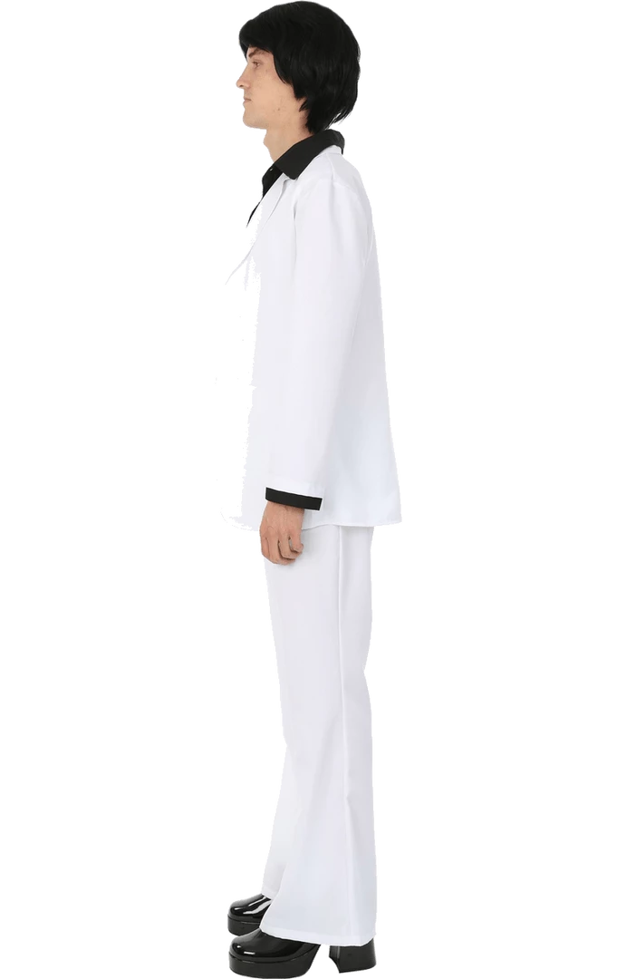 Orion Costumes Adult White 1970s Suit Costume All Themes 4 Orion Costumes Adult White 1970s Suit Costume All Themes