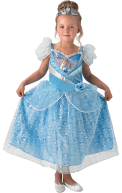 Rubies Childrens Disney Shimmer Cinderella Costume All Themes
