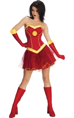 Rubies All Themes Ladies Official Iron Woman Rescue Costume