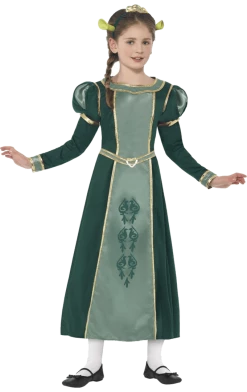 Smiffys Kids Shrek Princess Fiona Costume