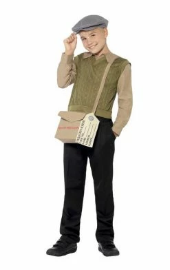 Smiffys Childrens Evacuee Boy Costume All Themes