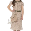 Smiffys Girls Flower Evacuee Costume All Themes