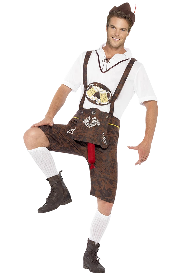 Smiffys Adult Brad Wurst Costume 3 Smiffys Adult Brad Wurst Costume