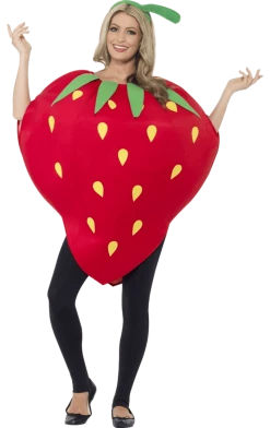 Smiffys Adult Strawberry Costume