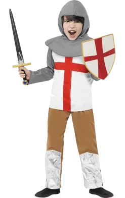 Smiffys Childrens Horrible Histories Knight Costume