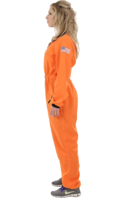 Orion Costumes Adult Womens Orange Astronaut Costume All Themes